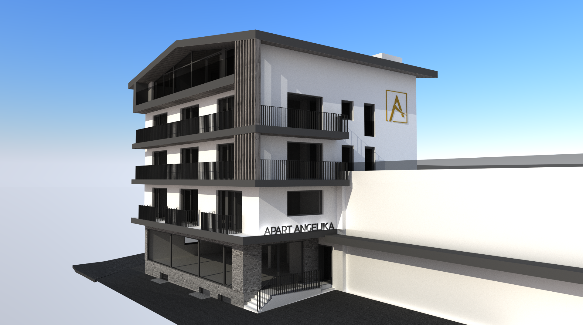 Angelika Apartments Ischgl – Außenansicht